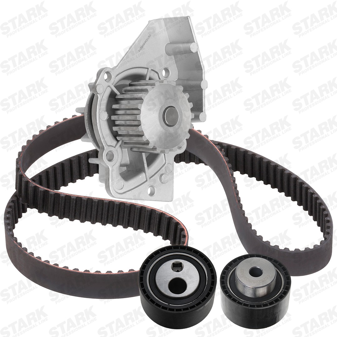 STARK SKWPT-0750476: Bomba de agua + kit de correa de distribución Núm. dientes: 140, sin juego de tornillos