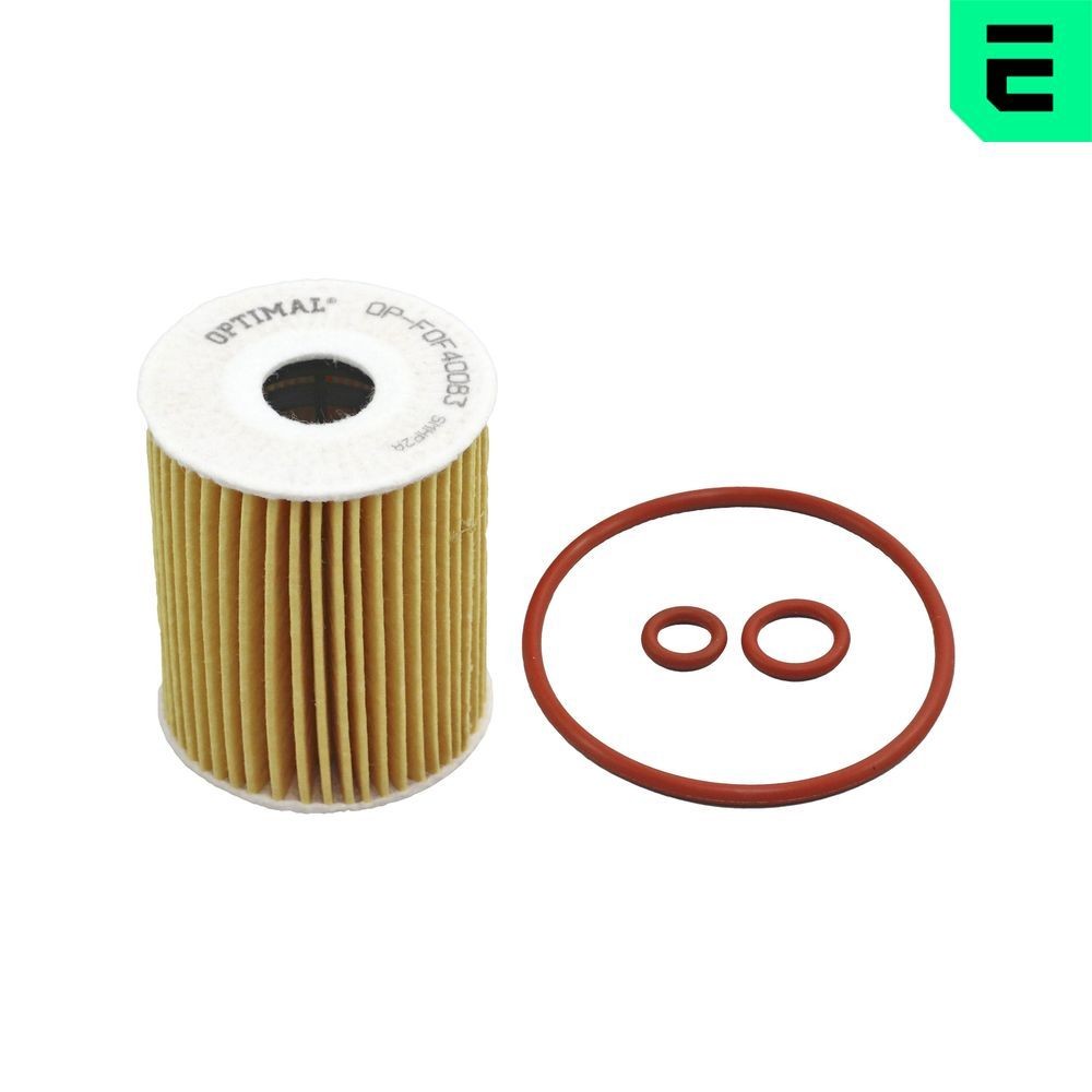 OPTIMAL OP-FOF40083: Eļļas filtrs ar blīvi