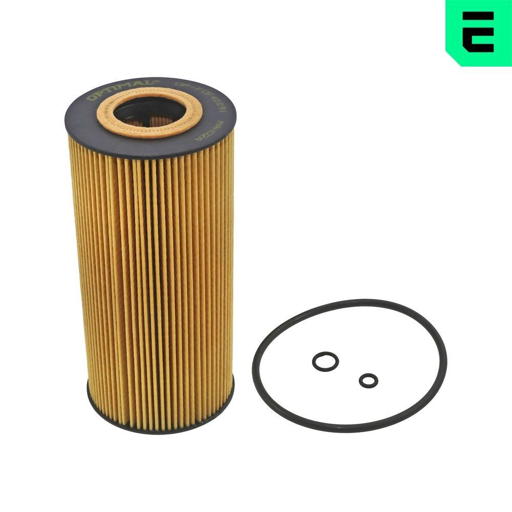 OPTIMAL OP-FOF40091: Filtre à huile avec joint d'étanchéite
