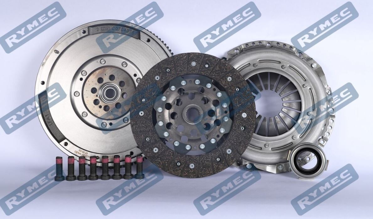 RYMEC DF3004: Kit de embraiagem com prato da embraiagem, com volante bimassa, com massa lubrificante sintética, com disco da embraiagem, com rolamento de desembraiagem, com jogo de parafusos
