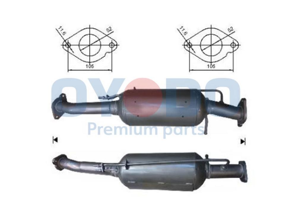 Oyodo 20N0025-OYO: Tahmafilter koos osadega