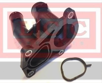 LCC LCCF06013: Kühlmittelflansch mit Dichtung, ohne Thermostat