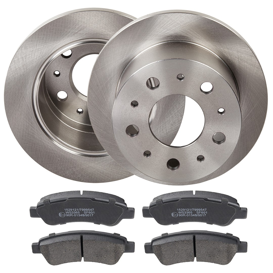 RIDEX 3405B1820: Remschijven en blokken Achteras, Ø: 280,0mm, volledig