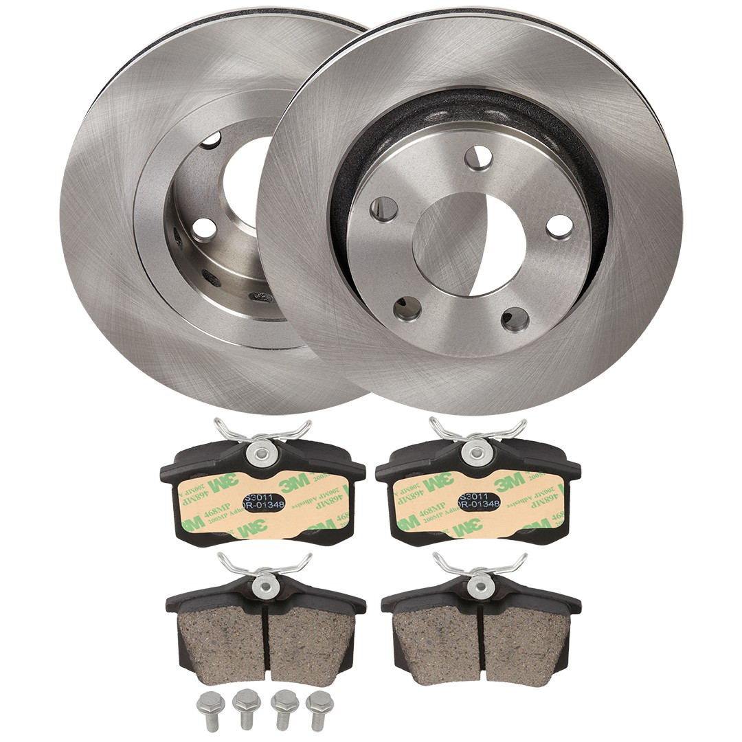 RIDEX 3405B1836: Bromssats, skivbroms Bakaxel, Ø: 269,0mm, ventilerad