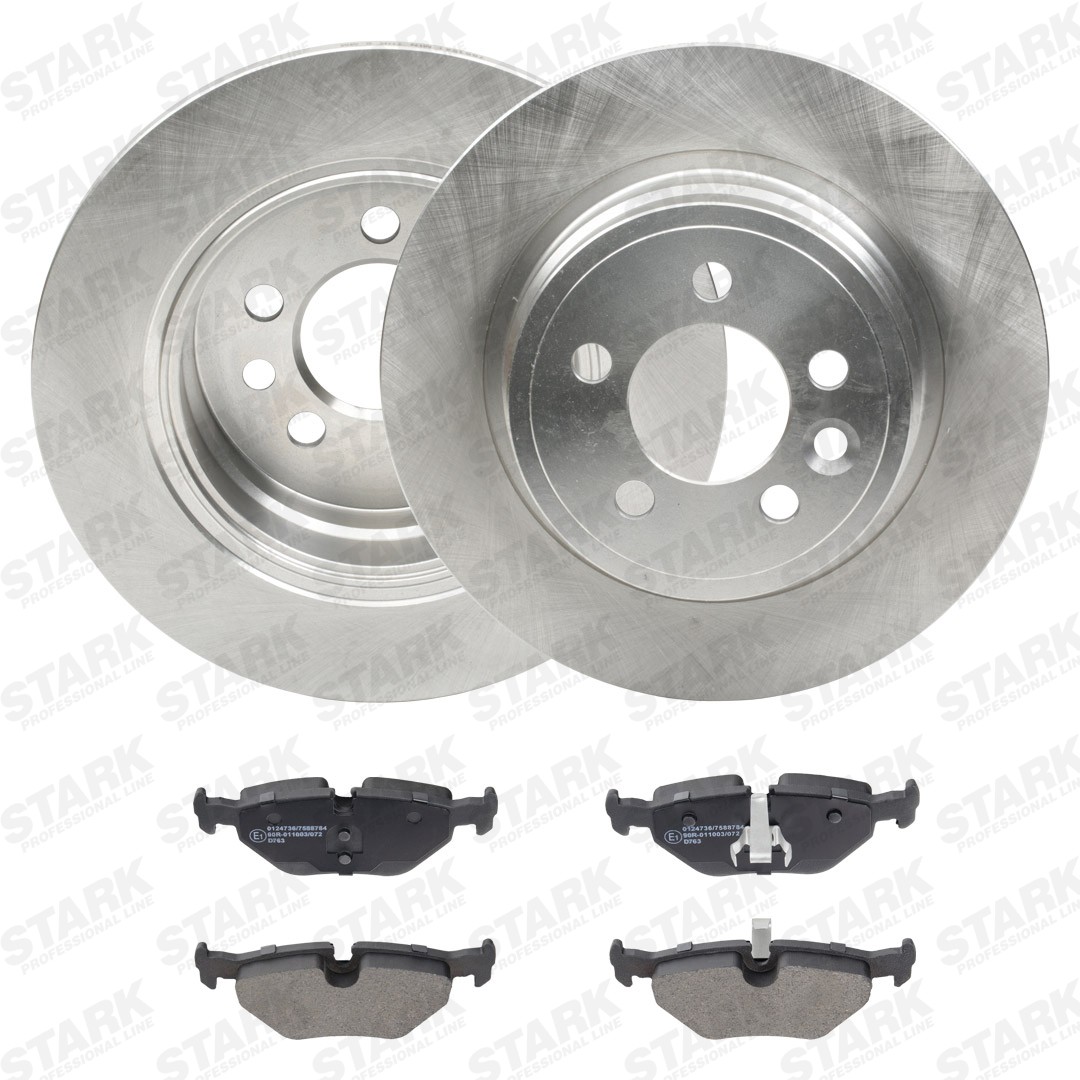 STARK SKBK-10991853: Pidurikomplekt, ketaspidur Tagasild, Ø: 280,0mm, täis