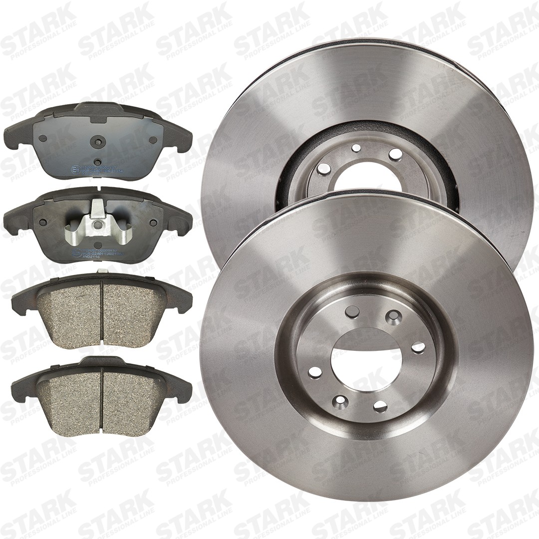 STARK SKBK-10991957: Kit de discos de freno y pastillas Eje delantero, Ø: 340mm, ventilado