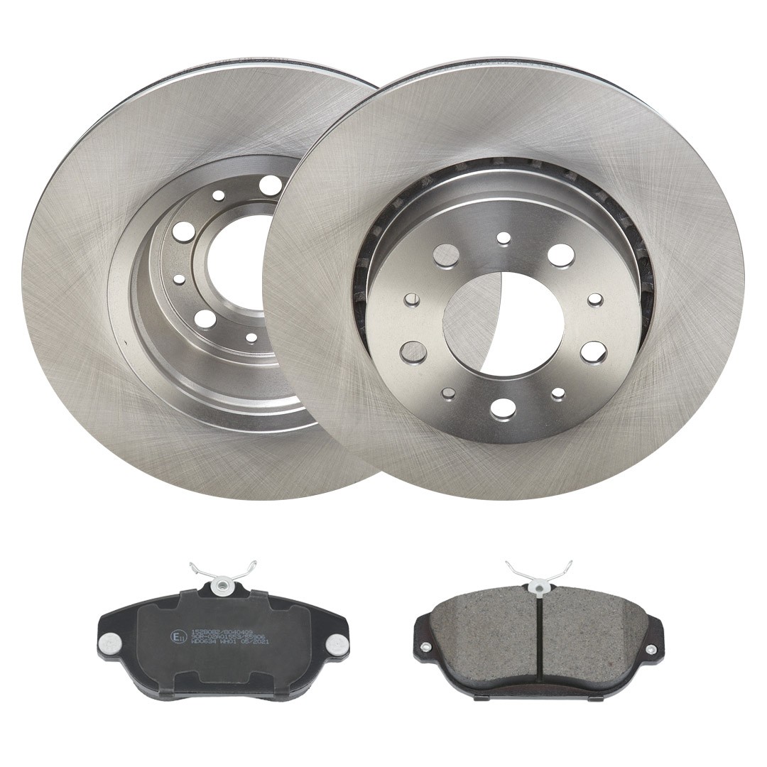 RIDEX 3405B2048: Bromssats, skivbroms framaxel, Ø: 287mm, ventilerad invändigt