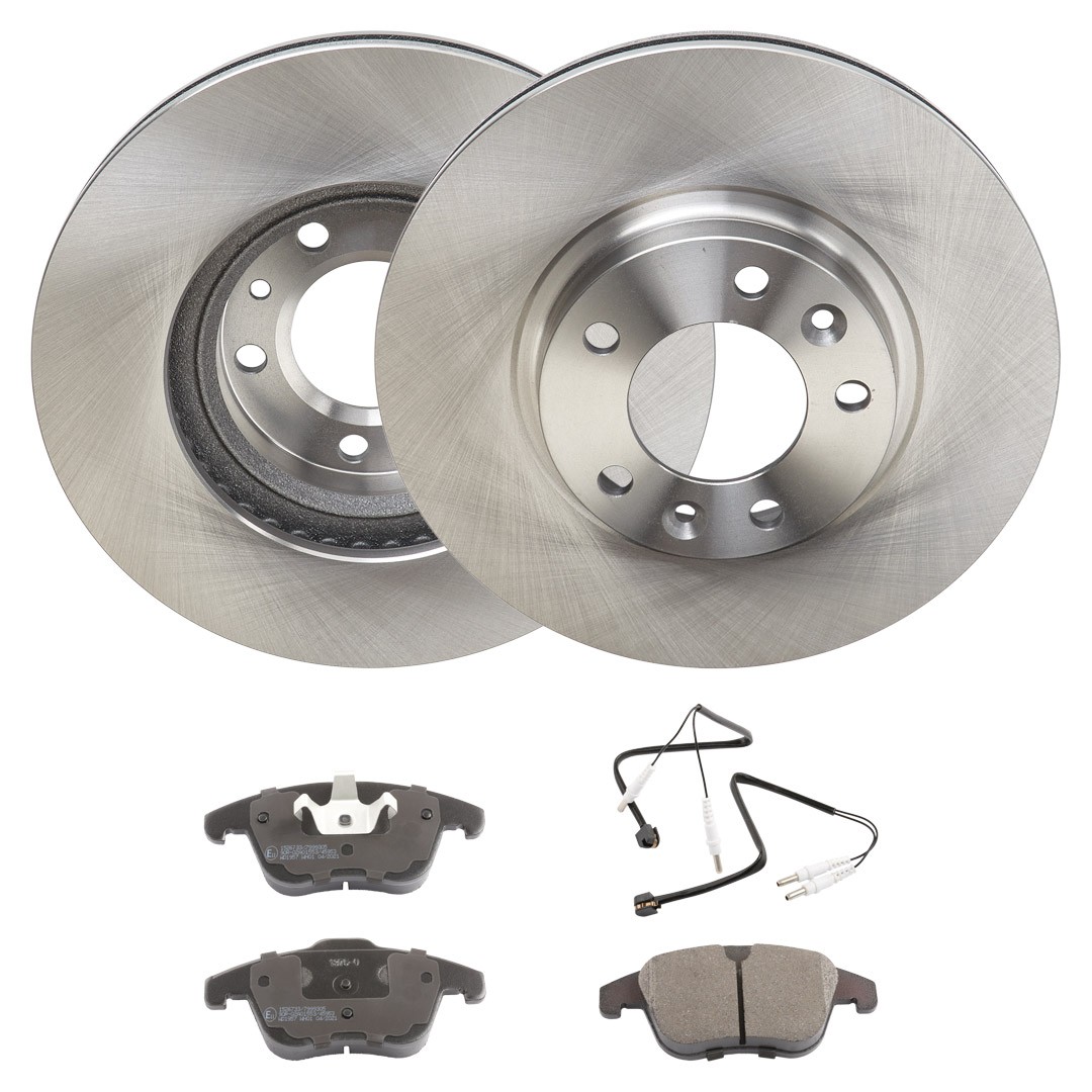 RIDEX 3405B2131: Bromssats, skivbroms framaxel, Ø: 284mm, ventilerad invändigt