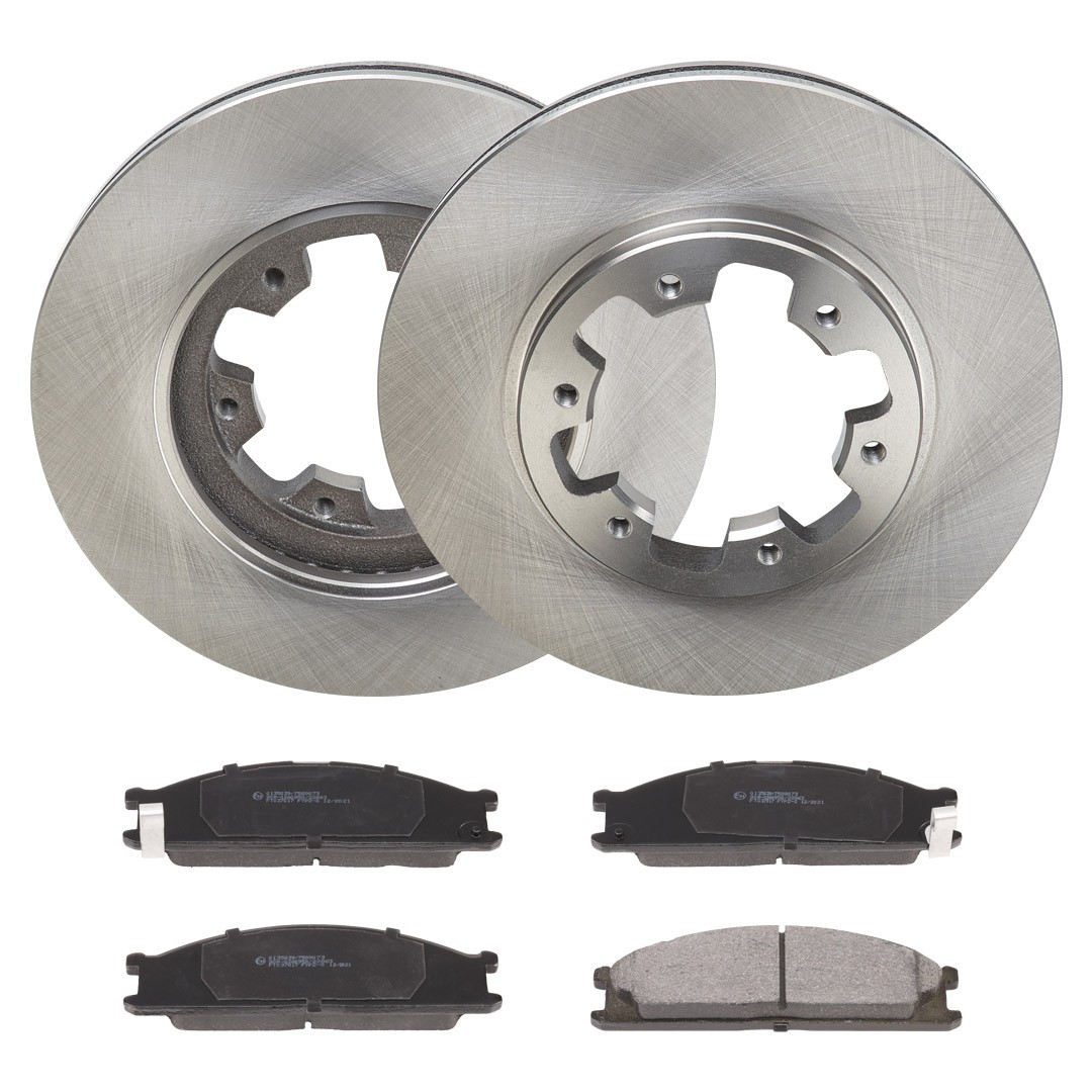 RIDEX 3405B2176: Kit de discos de freno y pastillas Eje trasero, Ø: 249,0mm, macizo