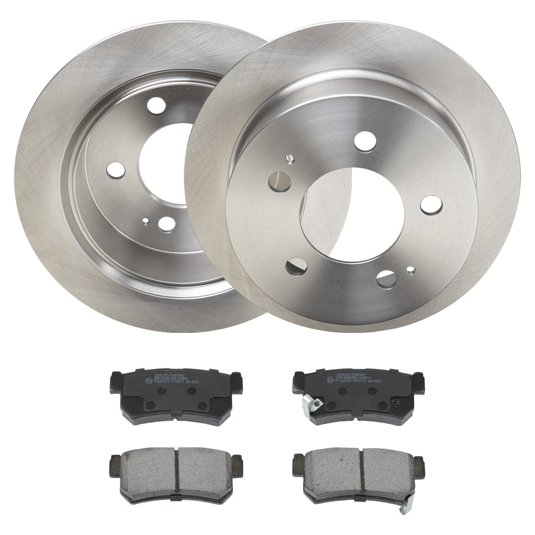 RIDEX 3405B2188: Bromssats, skivbroms Bakaxel, Ø: 299mm, full