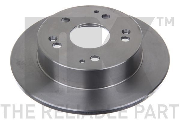 NK 202634: Bromsskiva Ø: 260mm, full, Ø: 260mm, oljad