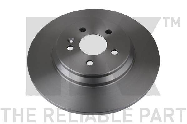 NK 203357: Bremseskive Ø: 331mm, fuldstændigt, Ø: 331mm, olieret