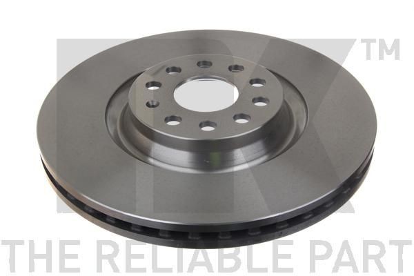 NK 2047141: Bremseskive Ø: 340mm, ventileret, Ø: 340mm, olieret