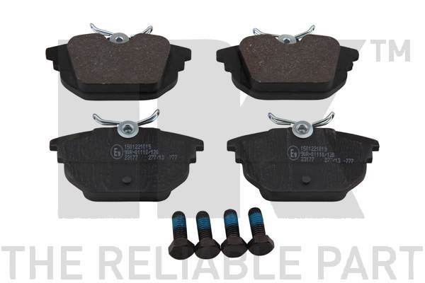 NK 221019: Bremsbeläge mit Zubehör