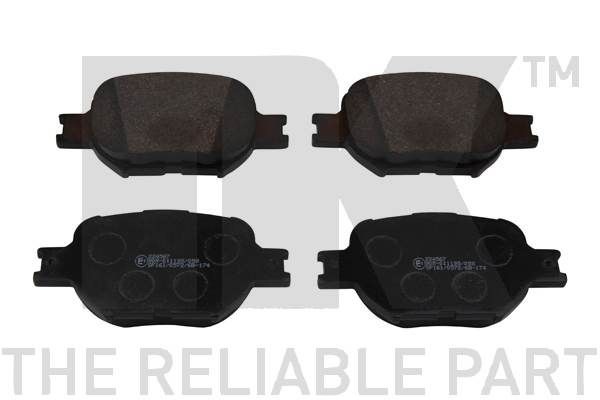 NK 224567: Bremseklodser uden tilbehør