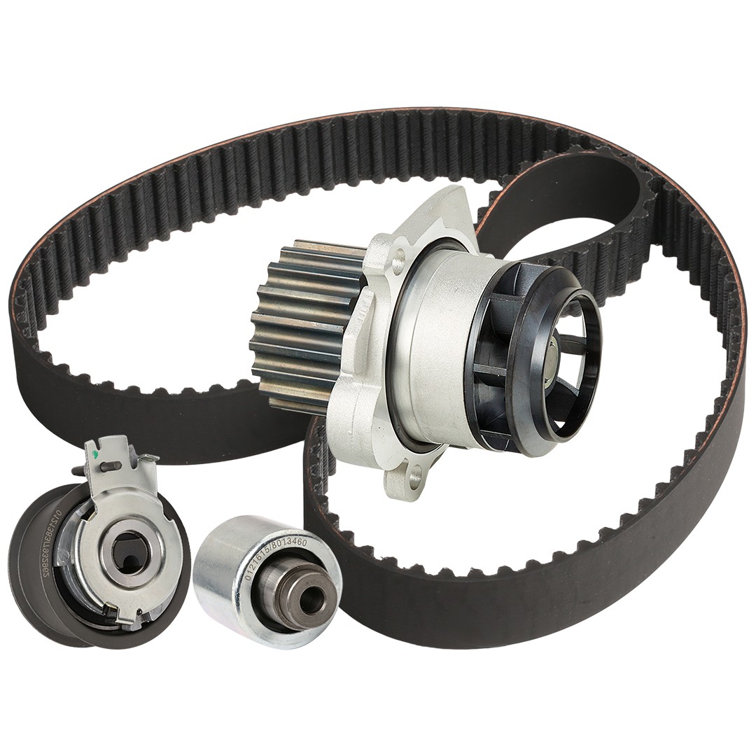 RIDEX 3096W0590: Distributieriem set + waterpomp Aantal tanden: 120, Breedte 2 [mm]: 30mm, Met waterpomp, Excl schroefset
