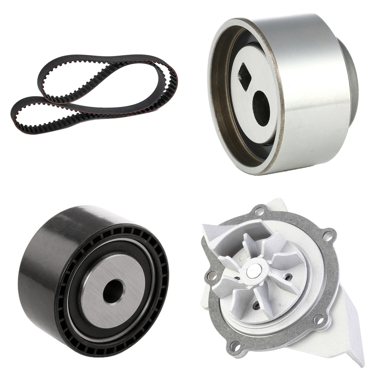 RIDEX 3096W0593: Bomba de agua + kit de correa de distribución Ancho: 25mm, sin juego de tornillos