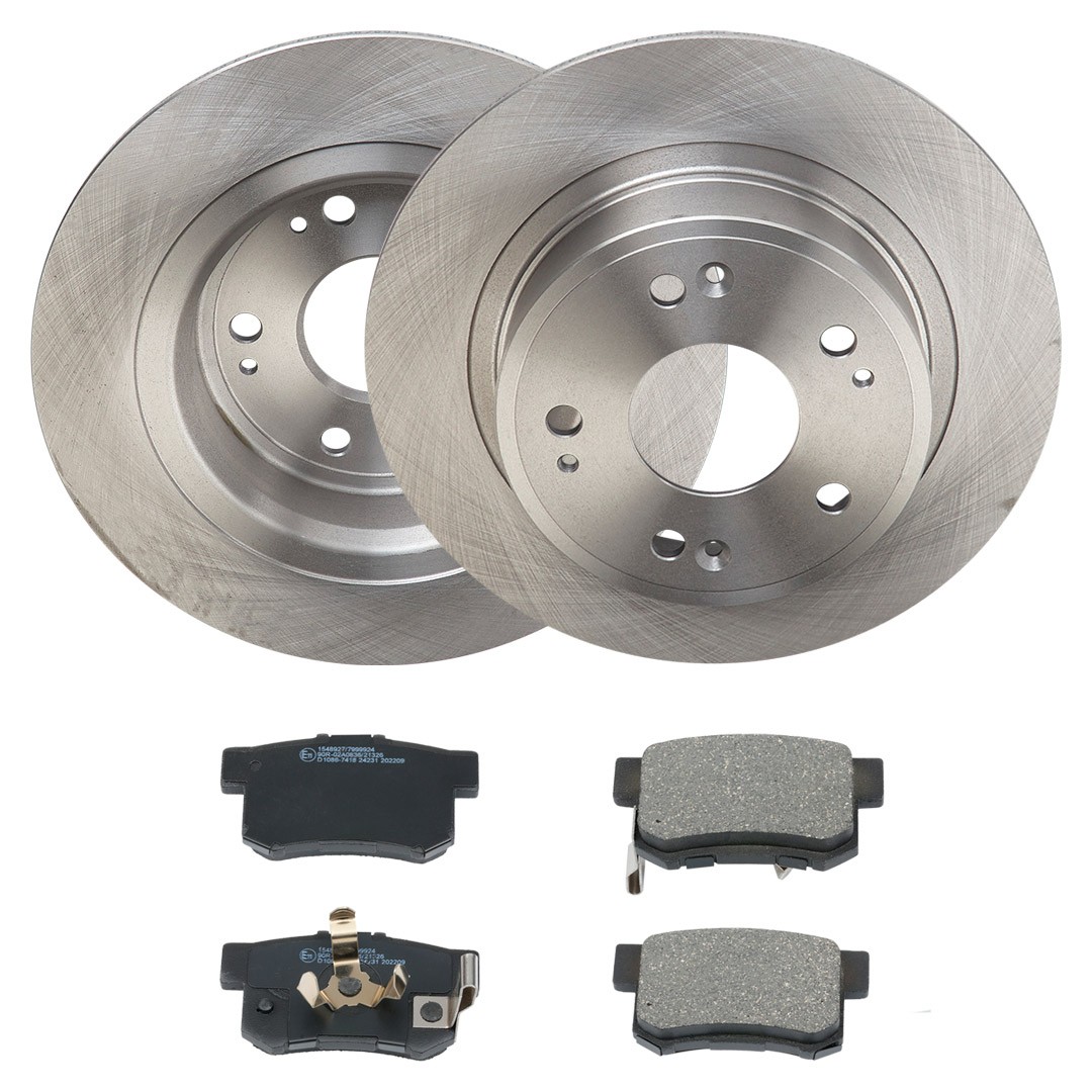 RIDEX 3405B2365: Bromssats, skivbroms Bakaxel, Ø: 282mm, full