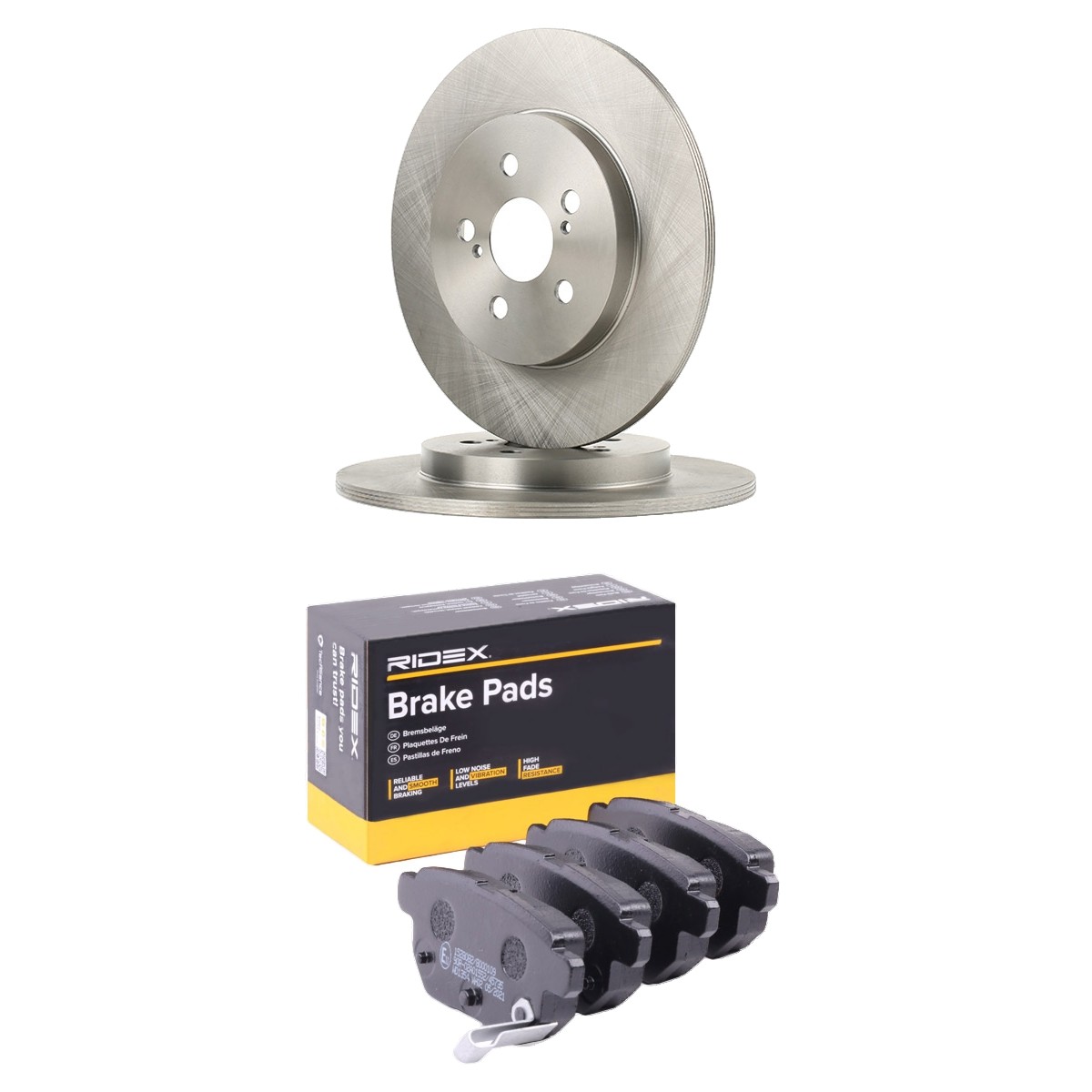 RIDEX 3405B2373: Zestaw do hamulców, hamulce tarczowe Oś tylna, Ø: 279[mm], pełny