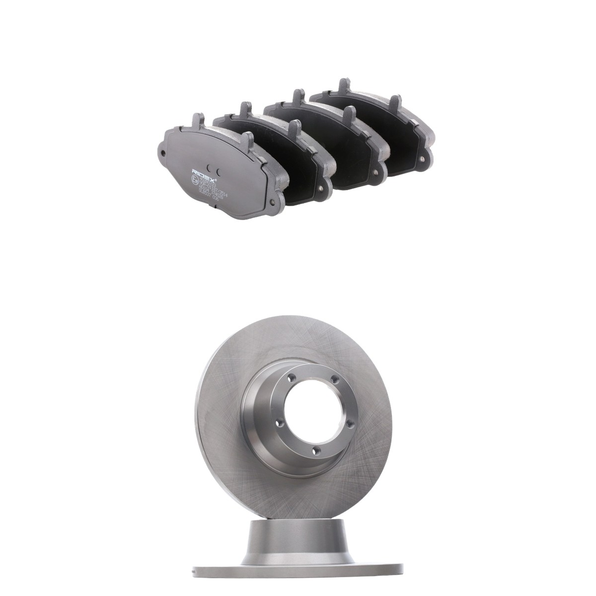 RIDEX 3405B2885: Fék készlet, tárcsafék elsőtengely, Ø: 270mm, tele