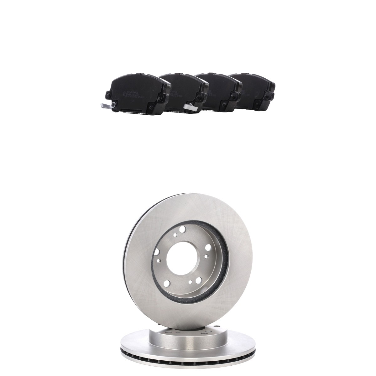 RIDEX 3405B2932: Bromssats, skivbroms framaxel, Ø: 262,0mm, ventilerad invändigt