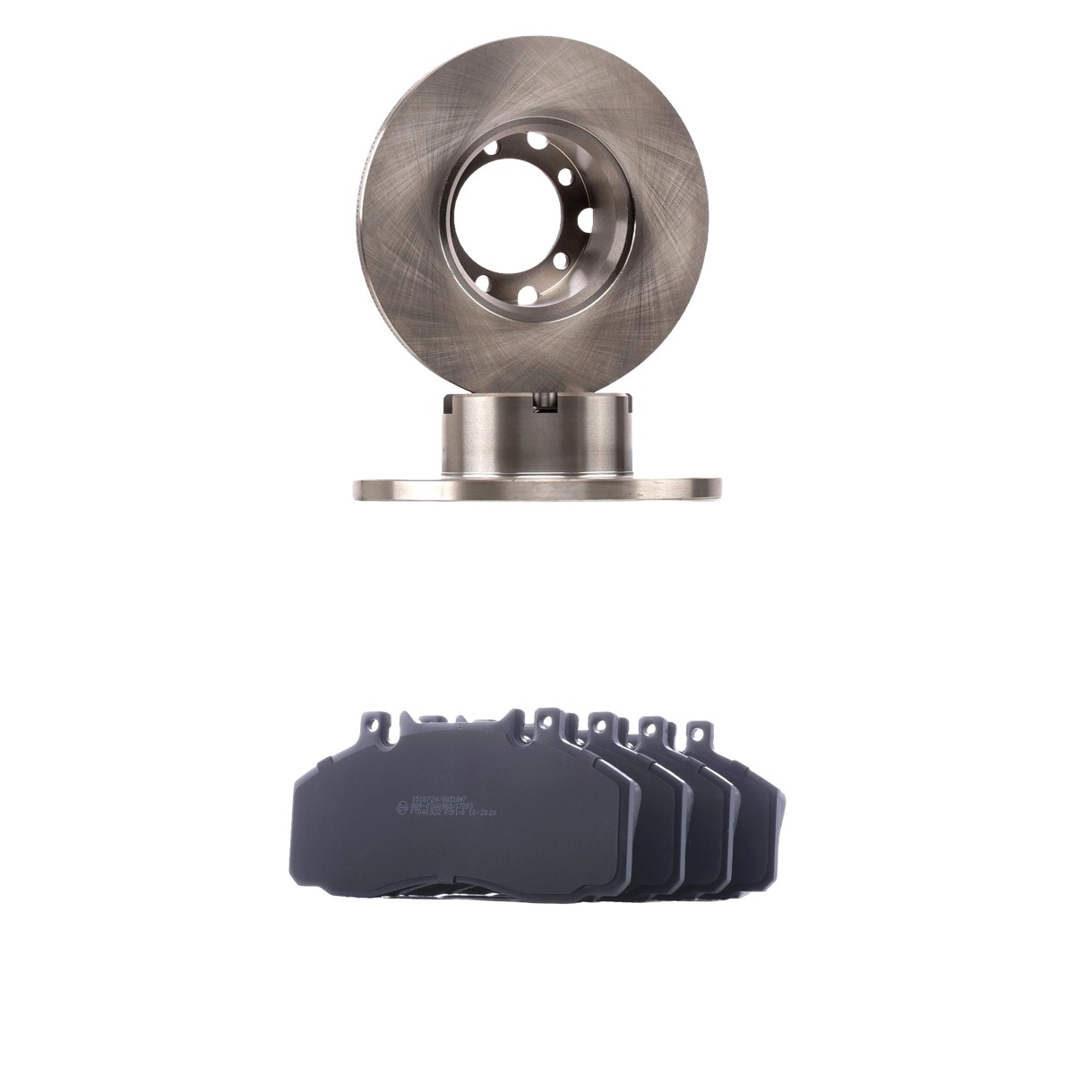 RIDEX 3405B3049: Bromssats, skivbroms framaxel, Ø: 280,0mm, full