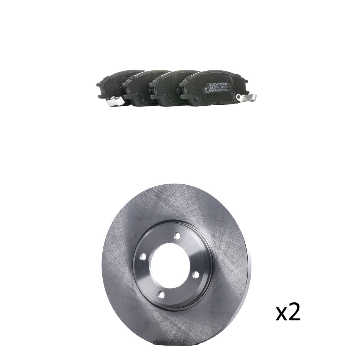 RIDEX 3405B3292: Bremžu komplekts, Disku bremzes Priekšējais tilts, Ø: 247mm, pilnīgi