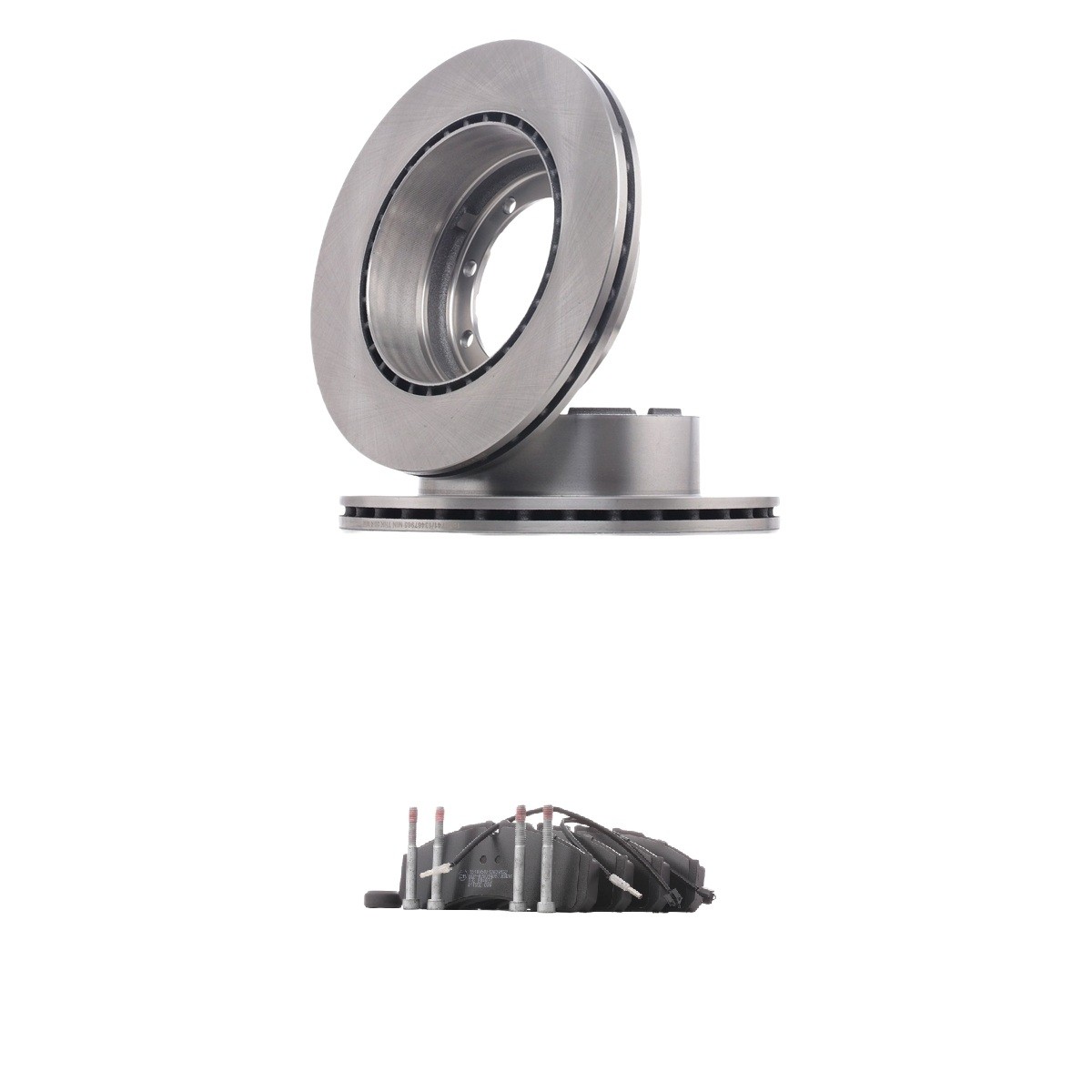 RIDEX 3405B3330: Bremžu komplekts, Disku bremzes Aizmugurējais tilts, Ø: 290mm, ar iekšējo ventilāciju