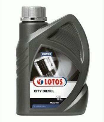 LOTOS 5900925278117: Motorový olej 1l, 20W-50 CITY, DIESEL