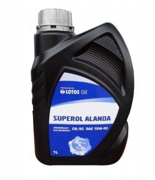 LOTOS 5900925141107: Motorový olej 1l, 15W-40 SUPEROL, ALANDA