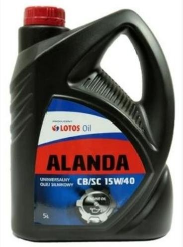 LOTOS 5900925141503: Motorový olej 5l, 15W-40 SUPEROL, ALANDA