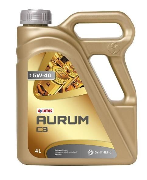 LOTOS 5900925005614: Motorový olej 4l, 5W-40 AURUM, C3