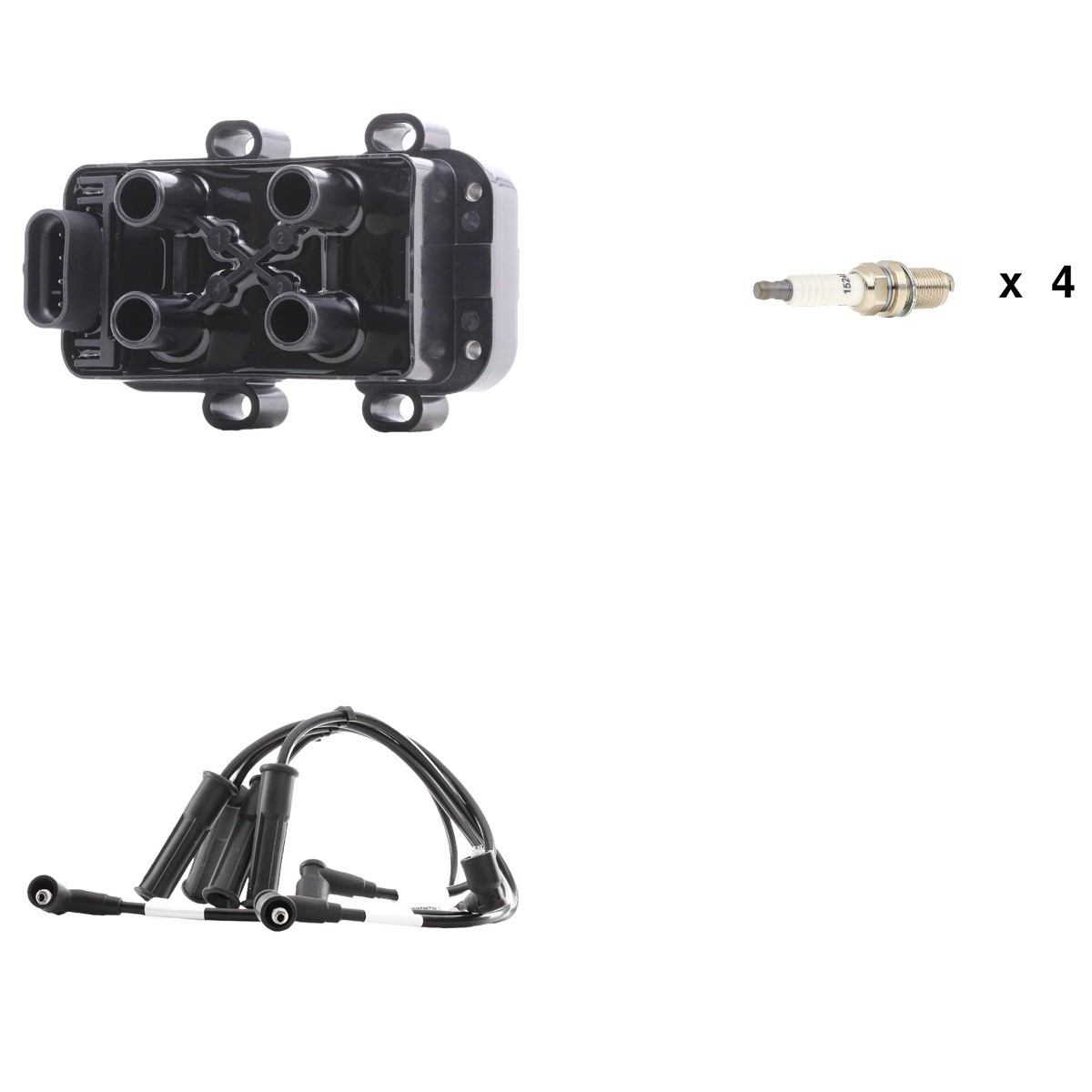 RIDEX 100439I0144: Aizdedzes sistēmas remontkomplekts