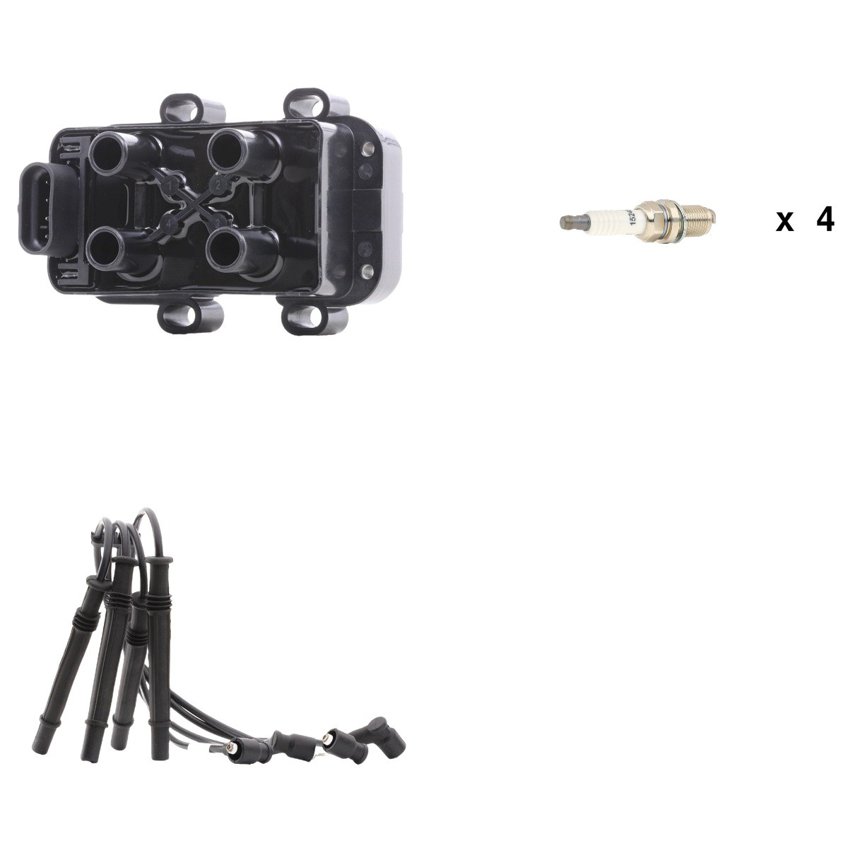 RIDEX 100439I0147: Kit de réparation du système d'allumage