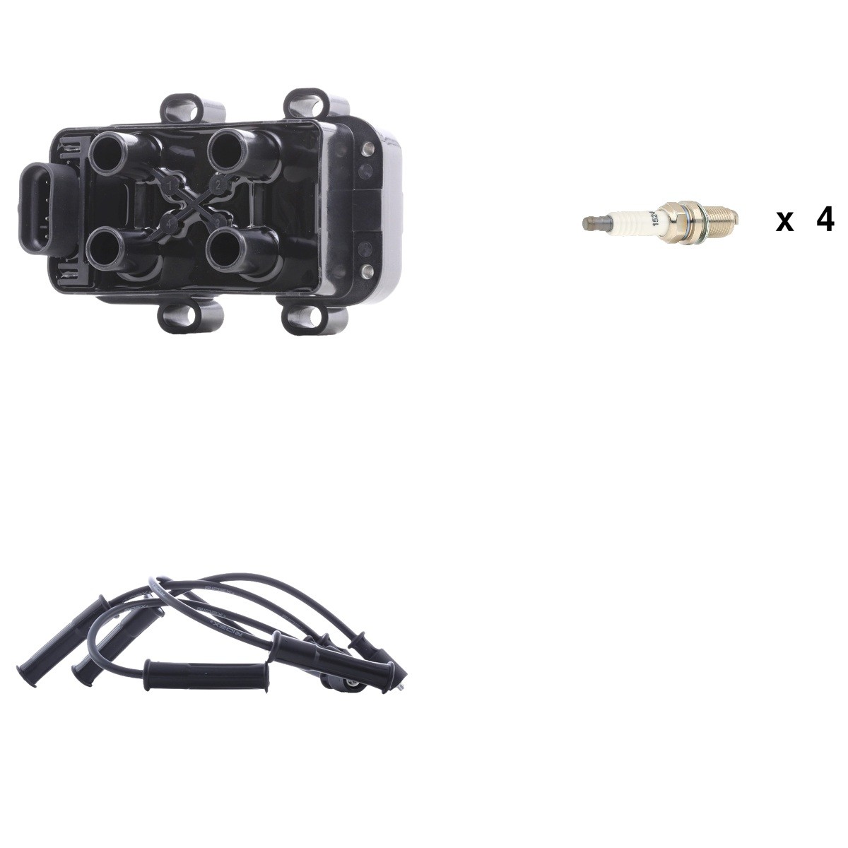 RIDEX 100439I0154: Aizdedzes sistēmas remontkomplekts