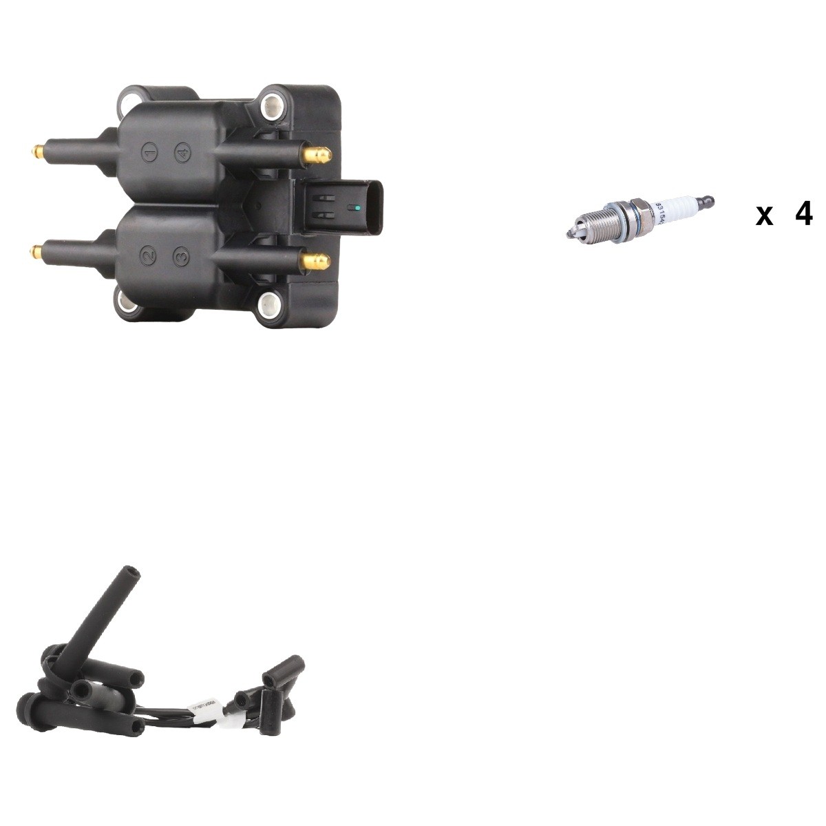 RIDEX 100439I0174: Aizdedzes sistēmas remontkomplekts