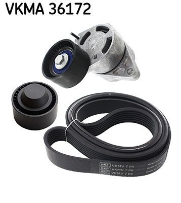 SKF VKMA 36172: Jogo de correias trapezoidais estriadas
