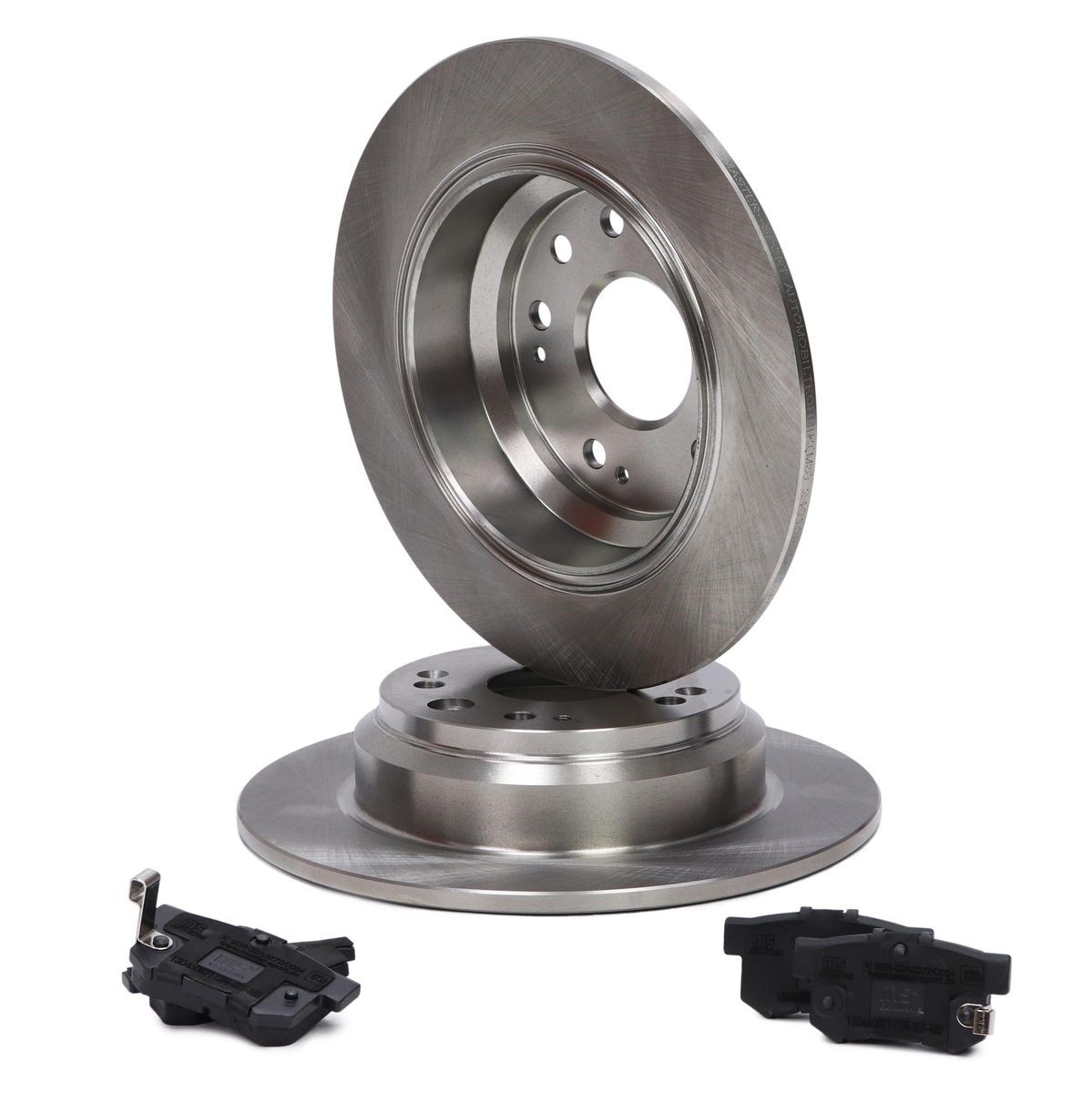 MASTER-SPORT 200901610: Bremžu komplekts, Disku bremzes Aizmugurējais tilts, Ø: 282mm, pilnīgi