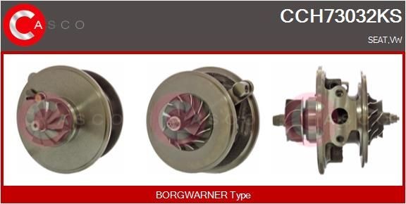 CASCO CCH73032KS: Turbinhjulstomme, turboaggregat