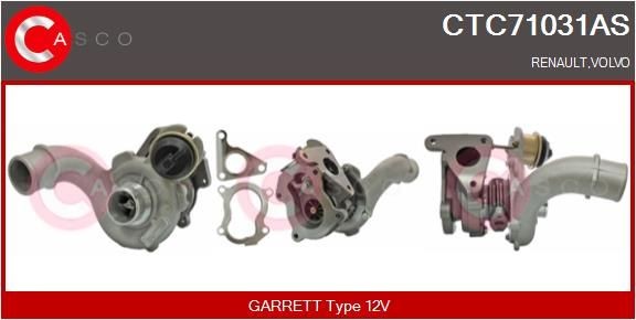 CASCO CTC71031AS: Turbocharger Genuine