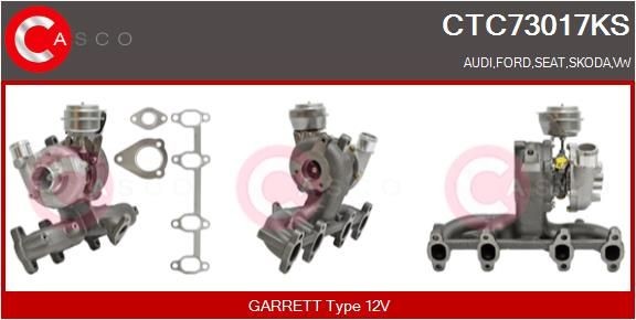 CASCO CTC73017KS: Turboaggregat