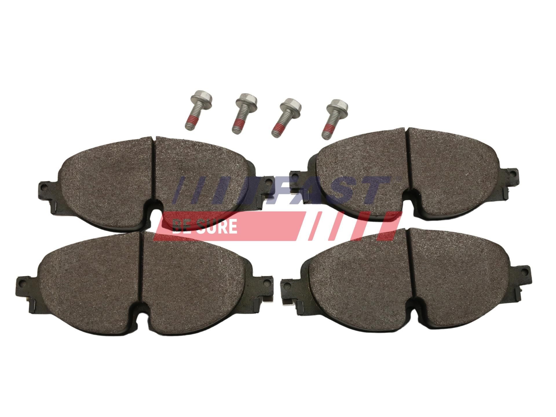 FAST FT29180: Klocki hamulcowe Oś przednia