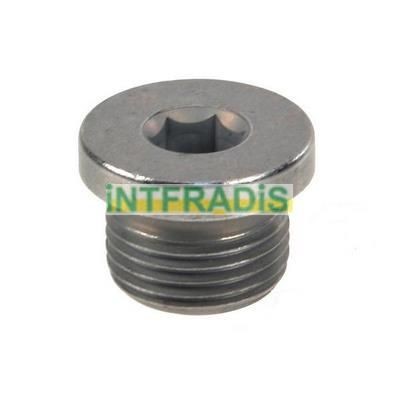 INTFRADIS 405BL: Afsluitschroef, oliepan M22X1.5, Met afdichtring