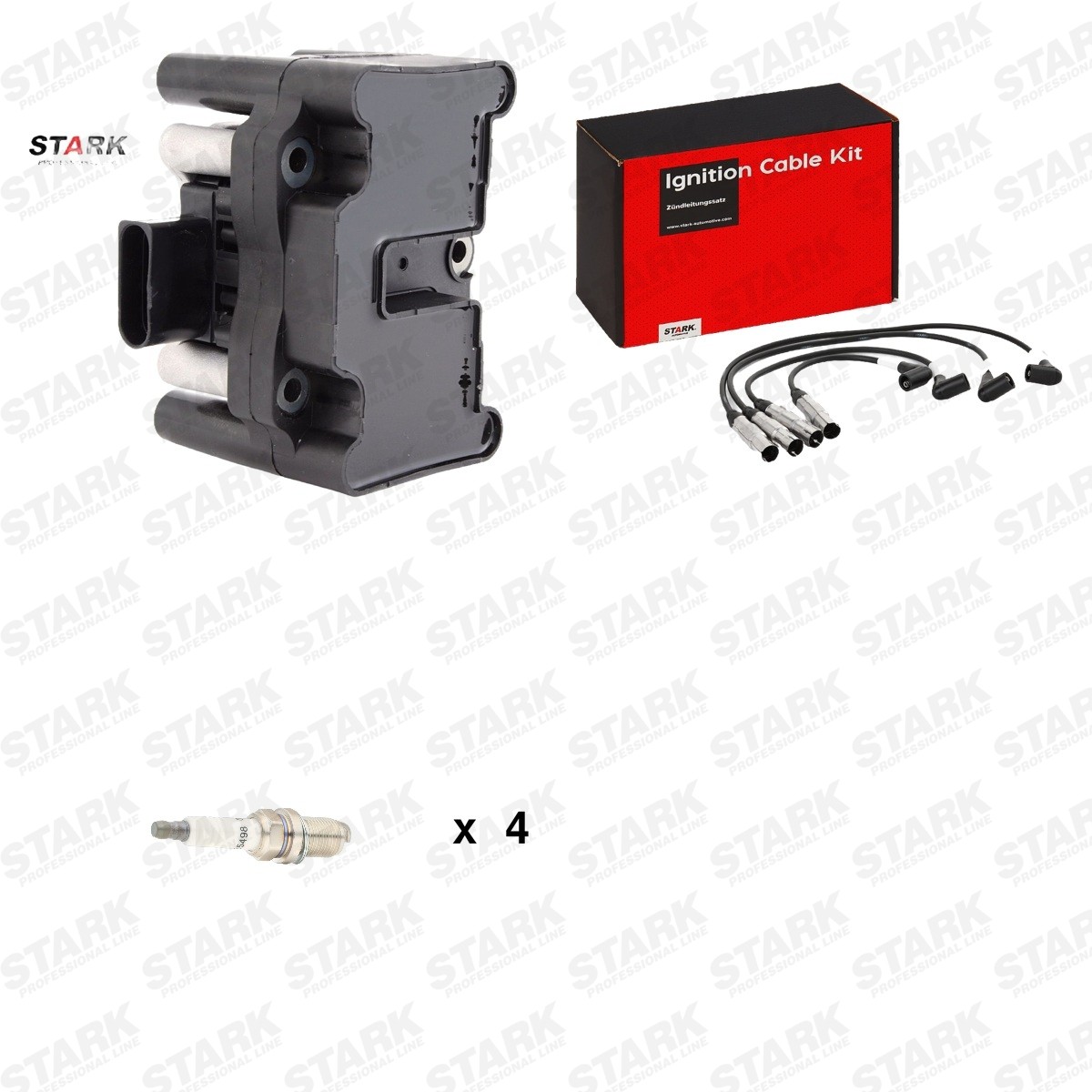 STARK SKIRK-7380270: Opravný set systému zapaľovania