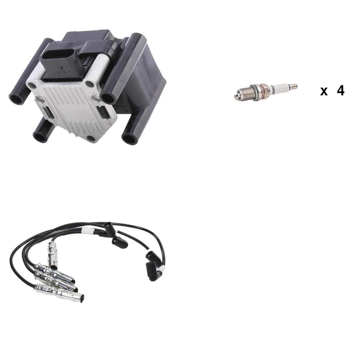 RIDEX 100439I0272: Aizdedzes sistēmas remontkomplekts