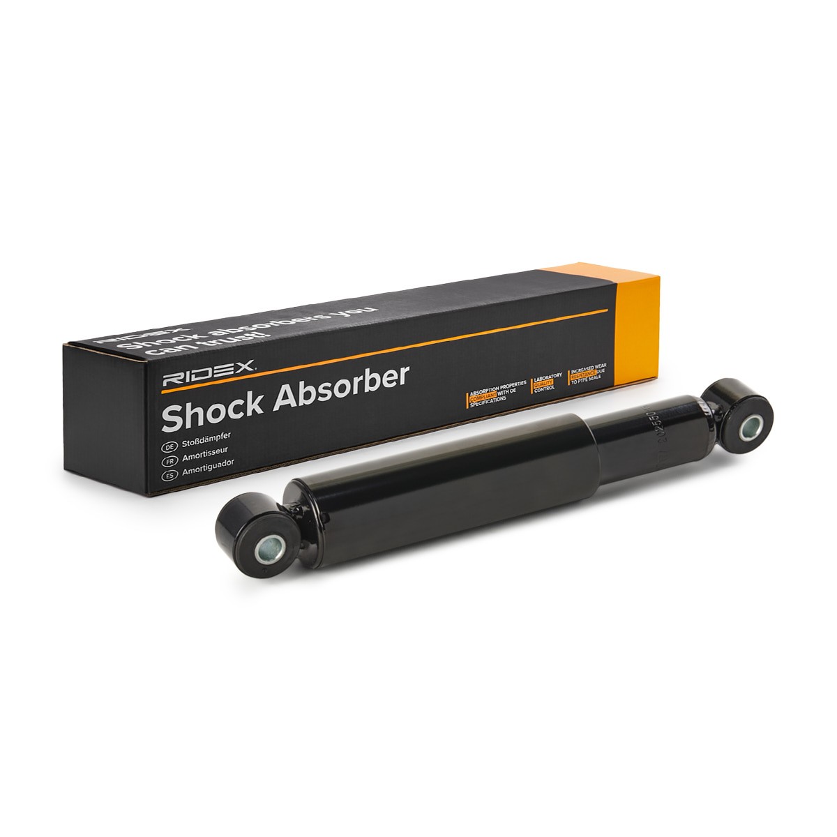 RIDEX 854S19099: Amortizor puntea spate, presiune ulei, Telescop - amortizor