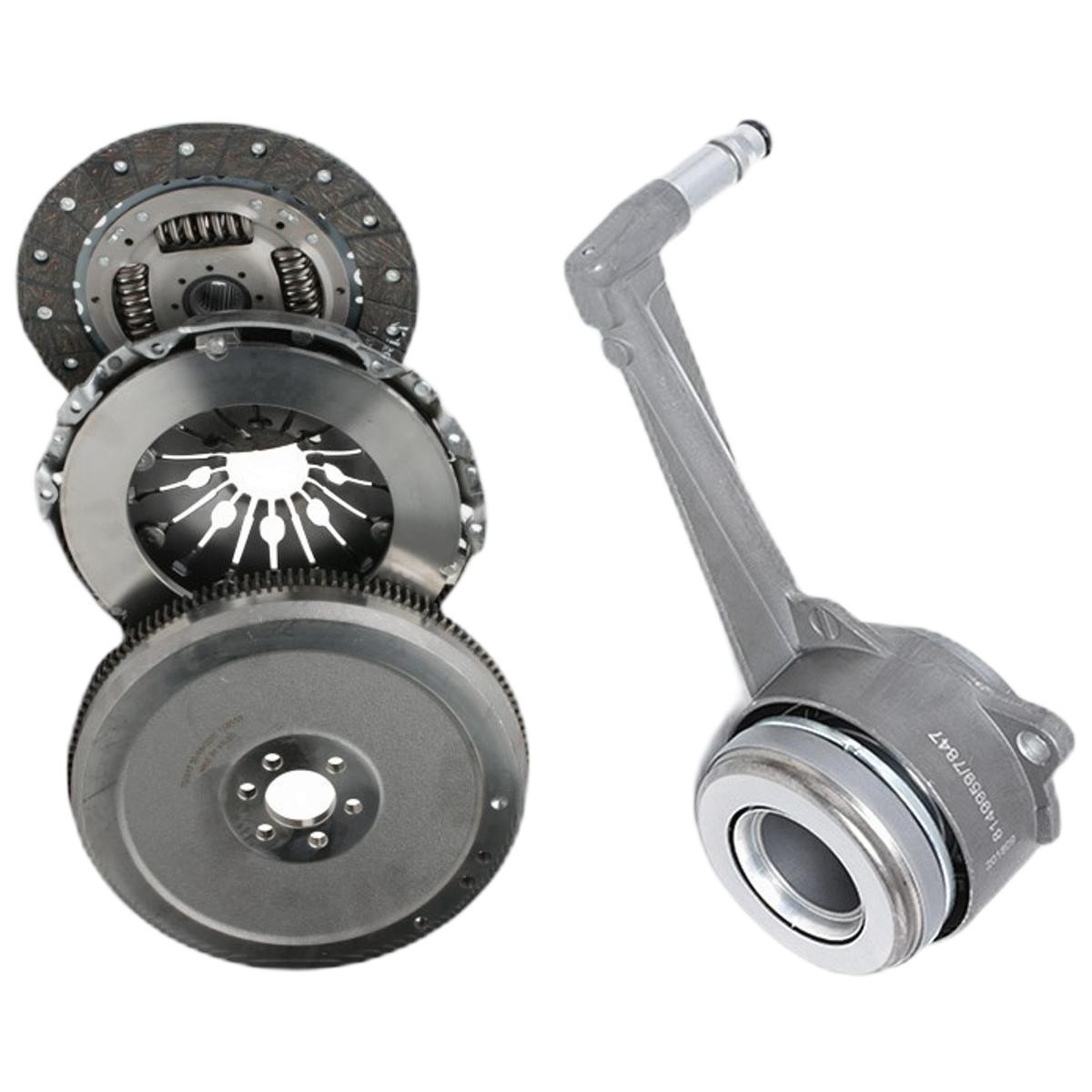 RIDEX 479C4321: Kit de embraiagem com prato da embraiagem, com desembraiagem central, com volante do motor, com disco da embraiagem