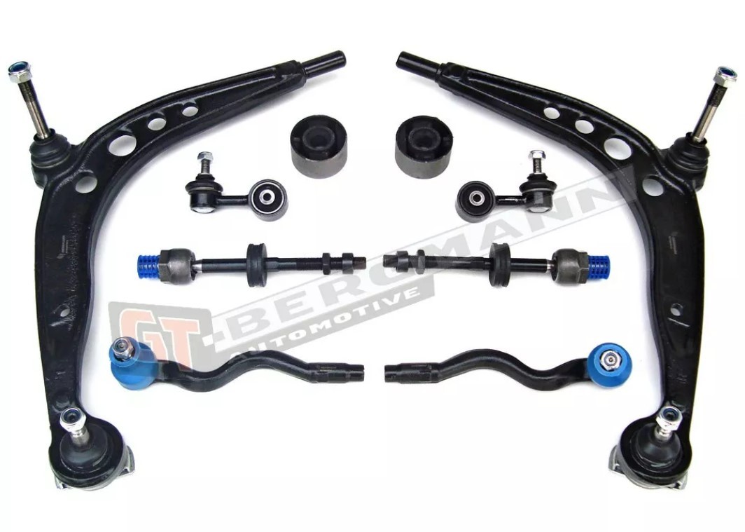 GT-BERGMANN GT21-016: Reparationssats för länkarmar framaxel, med hållare, med låsmutter, med påbyggnads-/fästmaterial, med spindelled, med lager