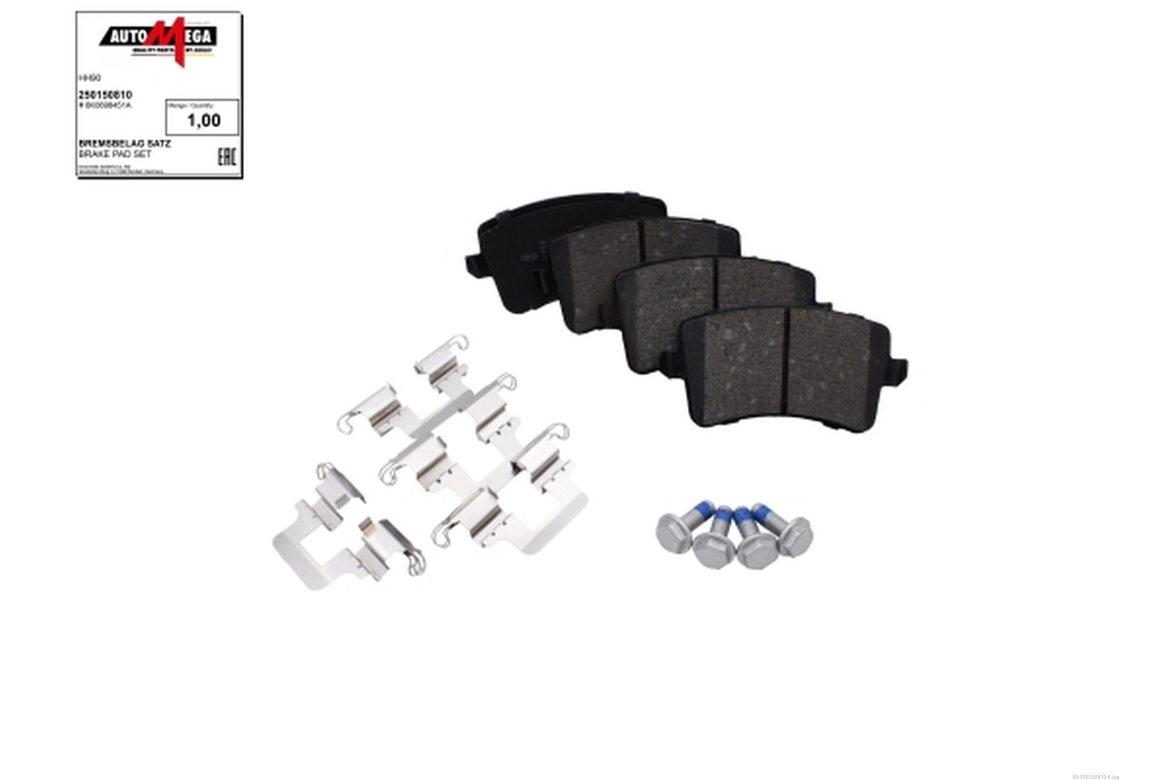 AUTOMEGA 250150810: Bremžu kluči