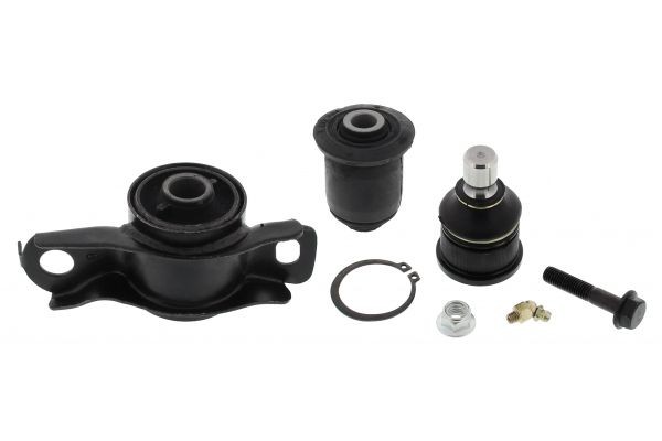 MAPCO 19288: Korjaussarja, poikittaistukivarsi Etuakseli, oikea, Alla, Alapallo-/pallonivelellä, Kumilaakerilla